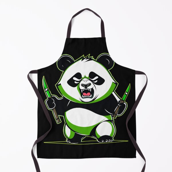 Item preview, kawaii Angry Panda - Fighter Panda designed and sold by HoruXtore.