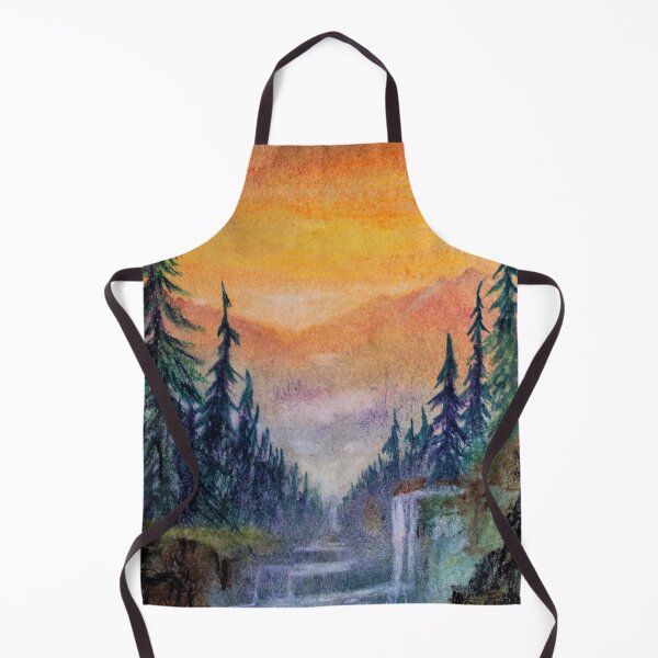 Item preview, Forest Waterfall at Sunset designed and sold by Scott and Mary Schneider art_photography.