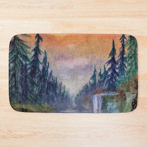 Item preview, Forest Waterfall at Sunset designed and sold by Scott and Mary Schneider art_photography.