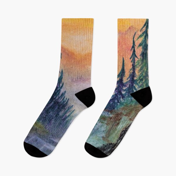 Item preview, Forest Waterfall at Sunset designed and sold by Scott and Mary Schneider art_photography.