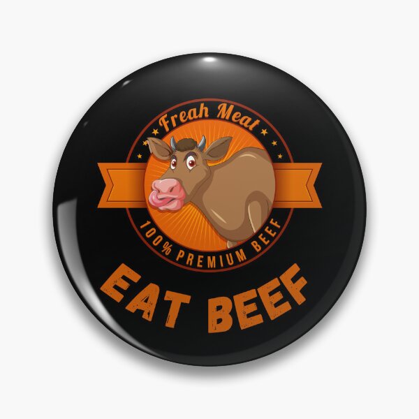 Item preview, Eat American Beef designed and sold by ArtisShops.