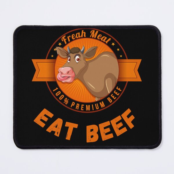 Item preview, Eat American Beef designed and sold by ArtisShops.