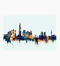 Seoul Skyline South Korea Photographic Print
