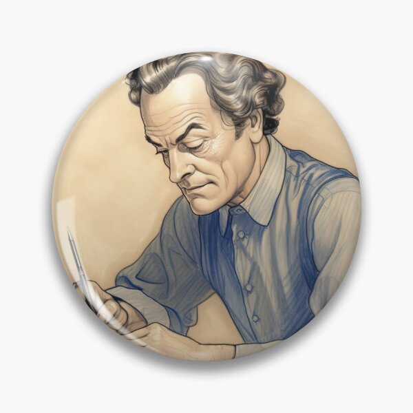 Item preview, Richard Feynman designed and sold by ComicsFactory.
