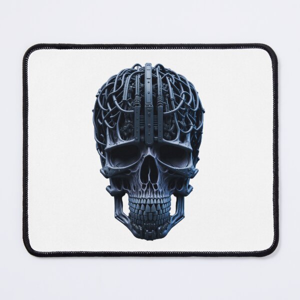Item preview, Cyber Punk AI Generated Skull designed and sold by RiffRaffGraffix.