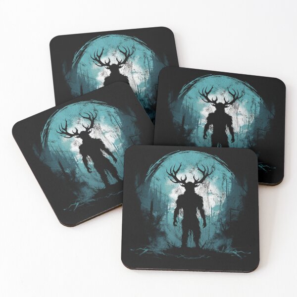 Item preview, A Vintage Distressed Scary Wendigo - Blue designed and sold by GVRDesign.