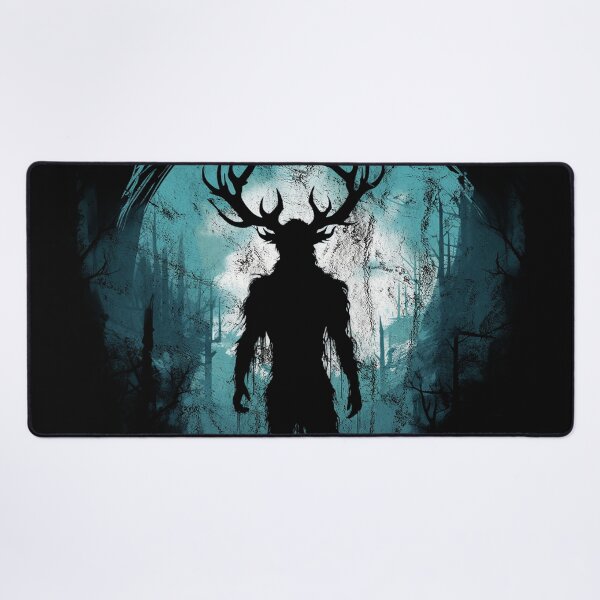 Item preview, A Vintage Distressed Scary Wendigo - Blue designed and sold by GVRDesign.