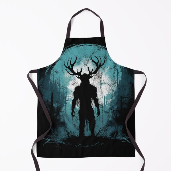 Item preview, A Vintage Distressed Scary Wendigo - Blue designed and sold by GVRDesign.