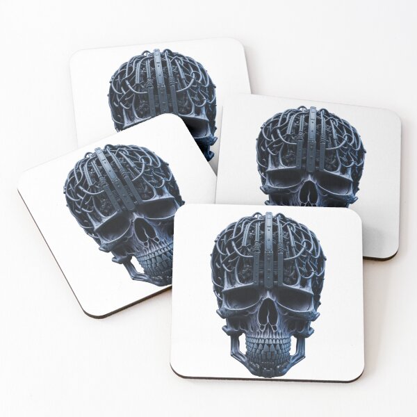 Item preview, Cyber Punk AI Generated Skull designed and sold by RiffRaffGraffix.