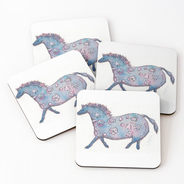 Item preview, Abstract horse based on cave art  designed and sold by CrittersByLola.