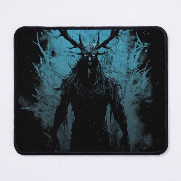 Item preview, A Vintage Distressed Scary Wendigo - Native American Horror designed and sold by GVRDesign.