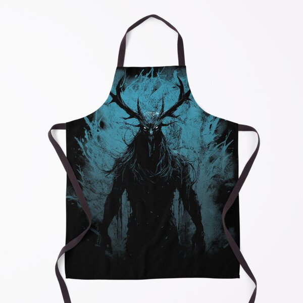Item preview, A Vintage Distressed Scary Wendigo - Native American Horror designed and sold by GVRDesign.