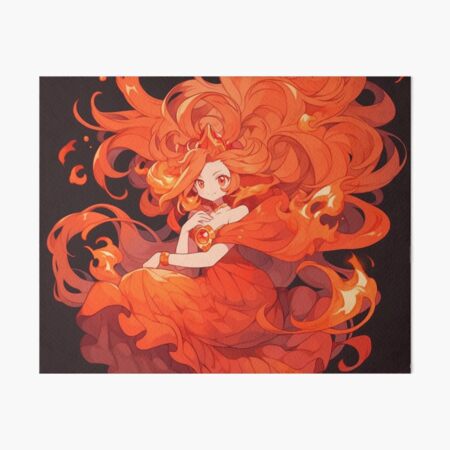 fire princess | Anime art beautiful, Anime art fantasy, Anime art