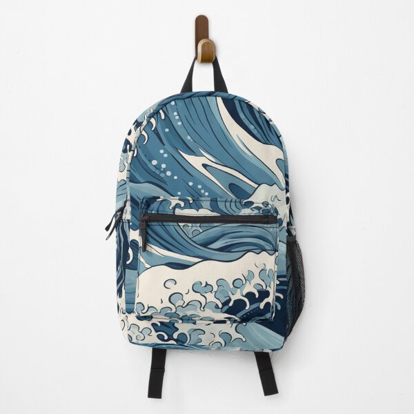 Item preview, Crashing Waves Pattern Print designed and sold by QuestingCloset.