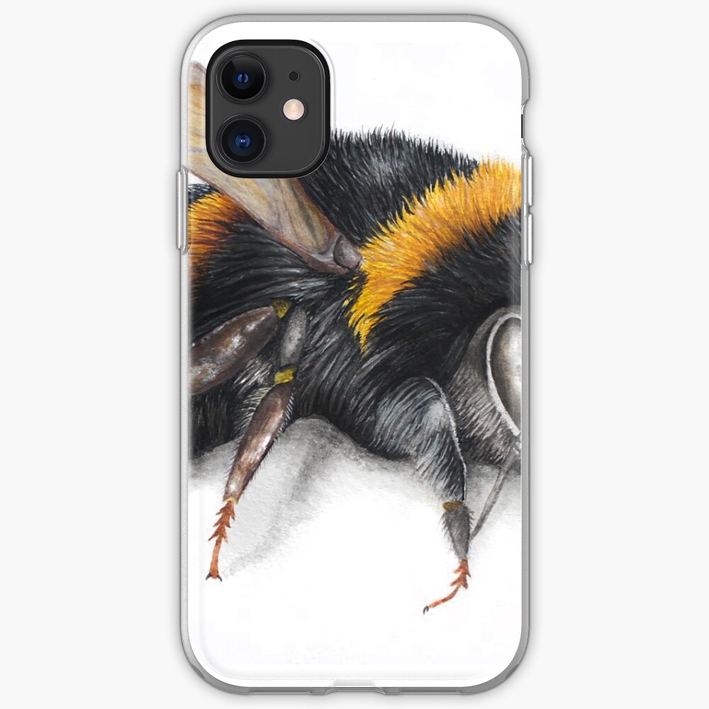 Bumble bee ink drawing iPhone Case & Cover