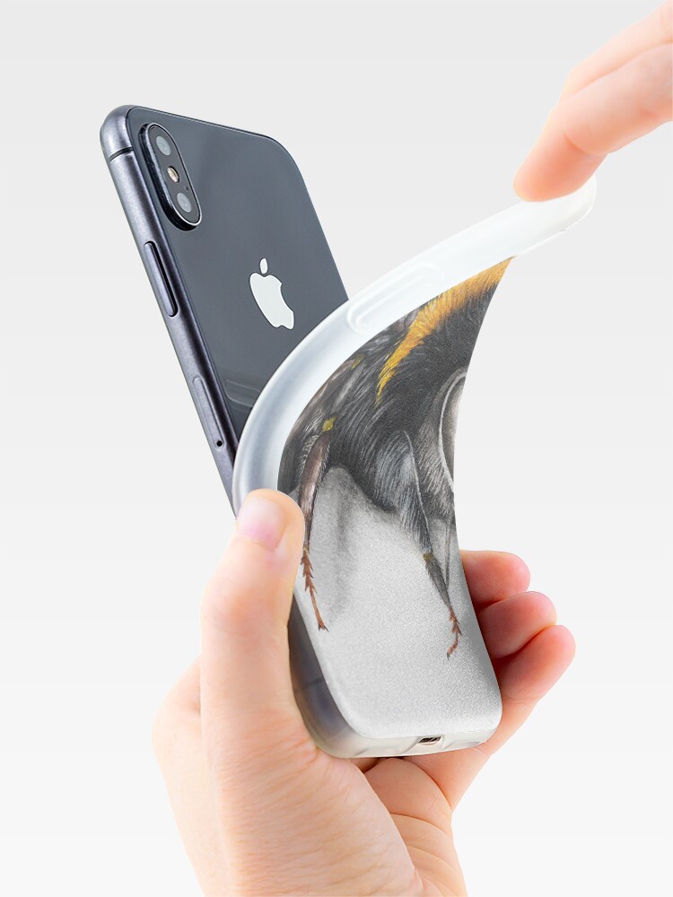 Alternate view of Bumble bee ink drawing iPhone Case & Cover