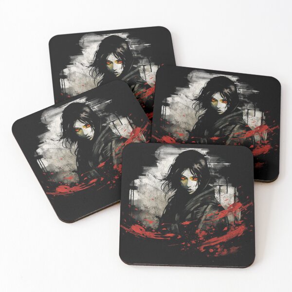 Item preview, A Vintage Distressed Kuchisake-onna - Japanese Horror designed and sold by GVRDesign.