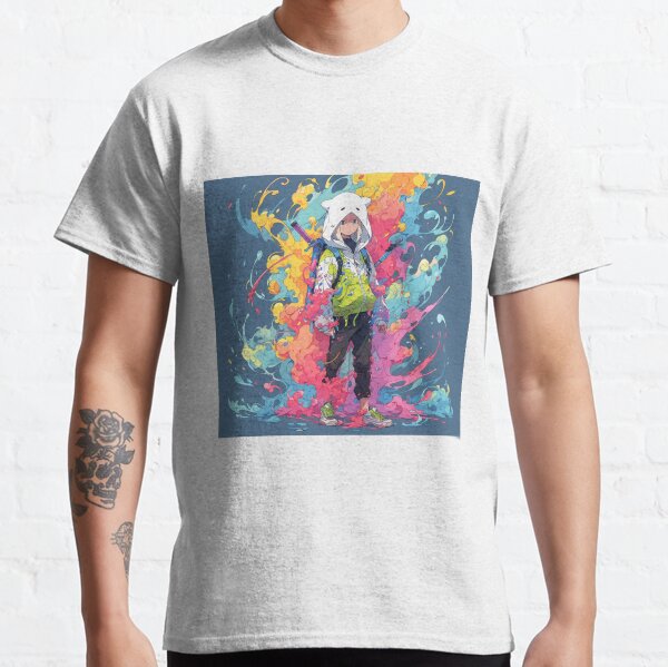 Adventure Time x Spirited Away Remix | Finn The Human Classic T-Shirt
