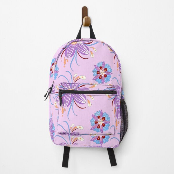 Item preview, Purple Flower Pattern - Pink designed and sold by Timeknights.
