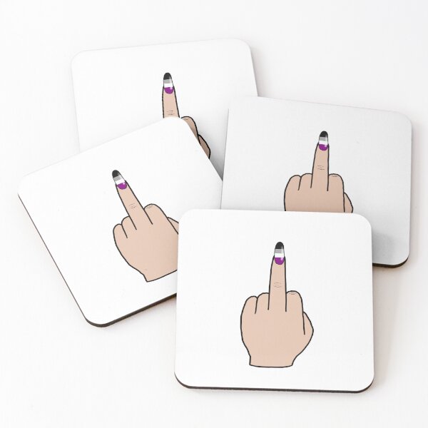 Item preview, Asexual Pride Finger designed and sold by tenimART.