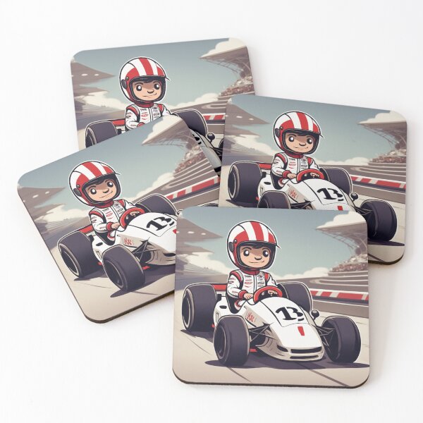 Item preview, Cartoon Racecar Driver designed and sold by Joseph Hail.