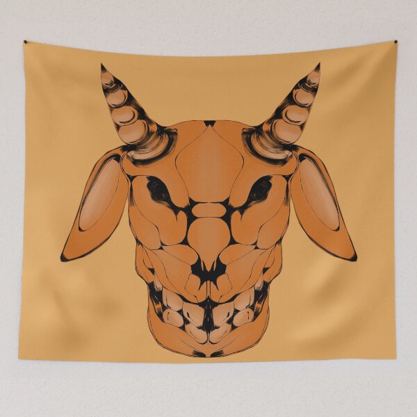 Item preview, The Golden Goat Bust designed and sold by ShenGeomiArt.