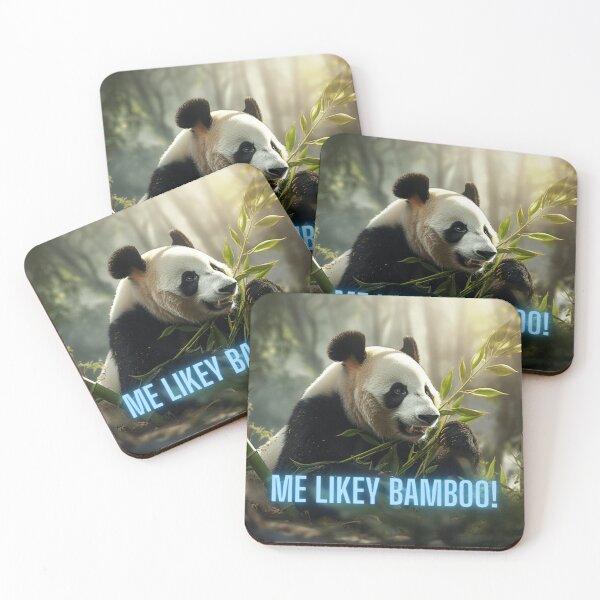 Item preview, panda that loves bamboo designed and sold by DanieWoods.