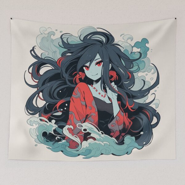 Item preview, Adventure Time x Spirited Away Remix | Marceline the Vampire designed and sold by QuixoticDigital.