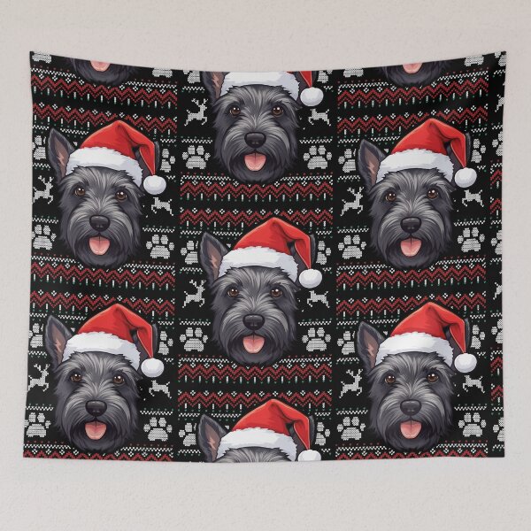 Artikelvorschau, Scottish Terrier Ugly Sweater Christmas entworfen und verkauft von rafaeltto.