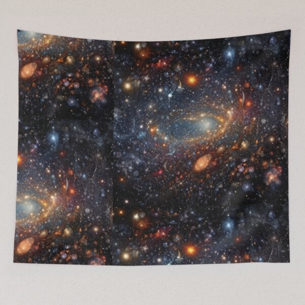 Item preview, James Webb Space Telescope Universe Image Recreated by AI: A Celestial Masterpiece designed and sold by TEEJAMBOREE.