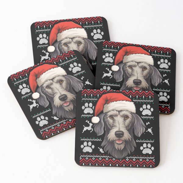 Item preview, Scottish Deerhound Ugly Sweater Christmas designed and sold by rafaeltto.