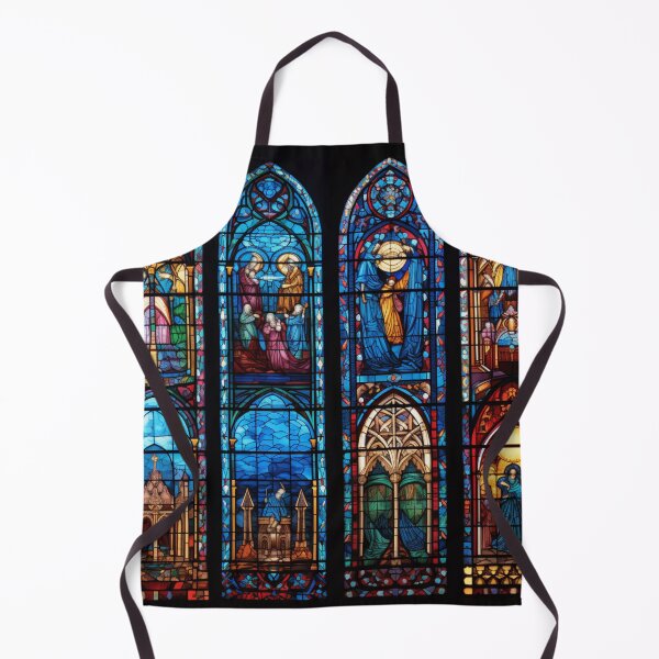 Item preview, cathedral stained glass windows designed and sold by DanieWoods.