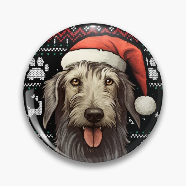 Item preview, Scottish Deerhound Ugly Sweater Christmas designed and sold by rafaeltto.