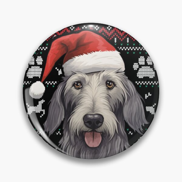 Item preview, Scottish Deerhound Ugly Sweater Christmas designed and sold by rafaeltto.