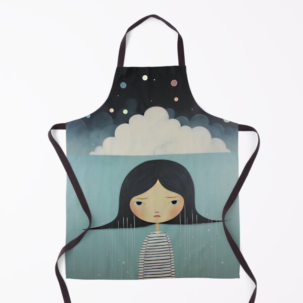 Item preview, Sadcore Rain Girl designed and sold by Vapor Girl.