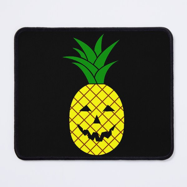 Item preview, creepy halloween jack o'lantern pineapple designed and sold by Gossip Rag.