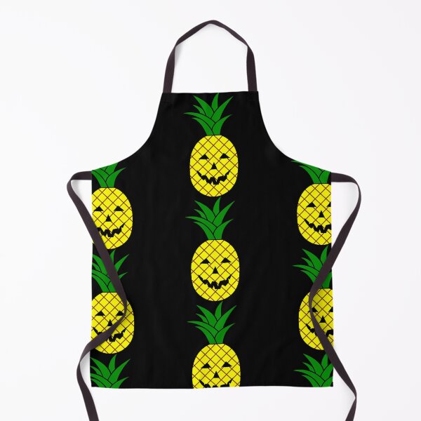 Item preview, creepy halloween jack o'lantern pineapple designed and sold by Gossip Rag.