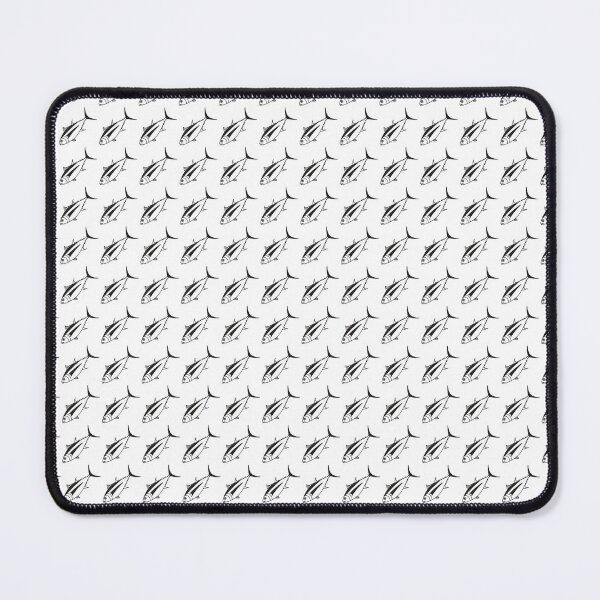 Item preview, Cute Albacore Fish in Black and White designed and sold by fruttidimare.