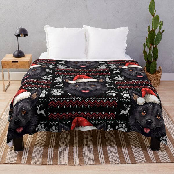 Item preview, Schipperke Ugly Sweater Christmas designed and sold by rafaeltto.