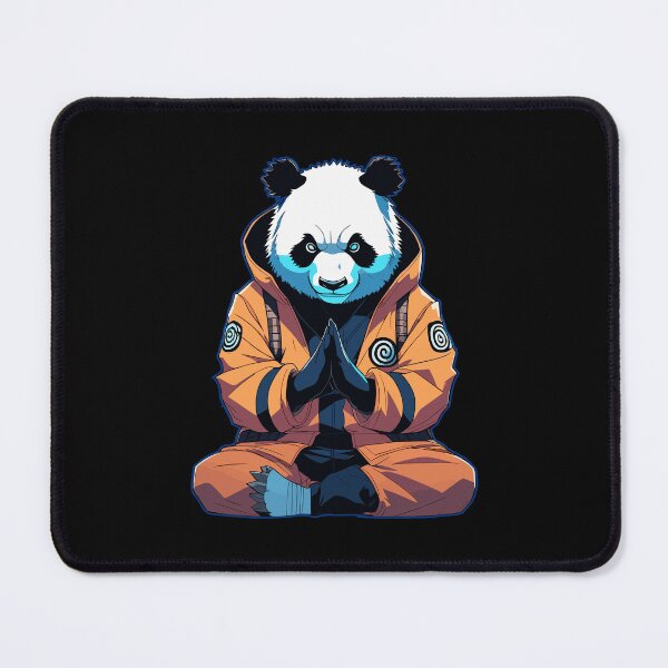 Item preview, Meditating Panda in Anime Style designed and sold by MrHorux.