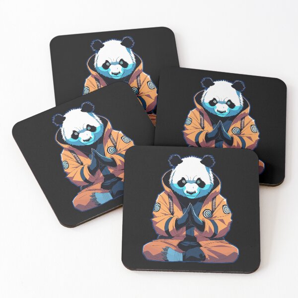 Item preview, Meditating Panda in Anime Style designed and sold by MrHorux.