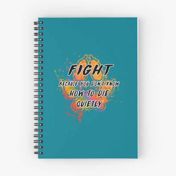 Item preview, Fight because you don_t know how to die quietly (rainbow) designed and sold by miengcommanhao.