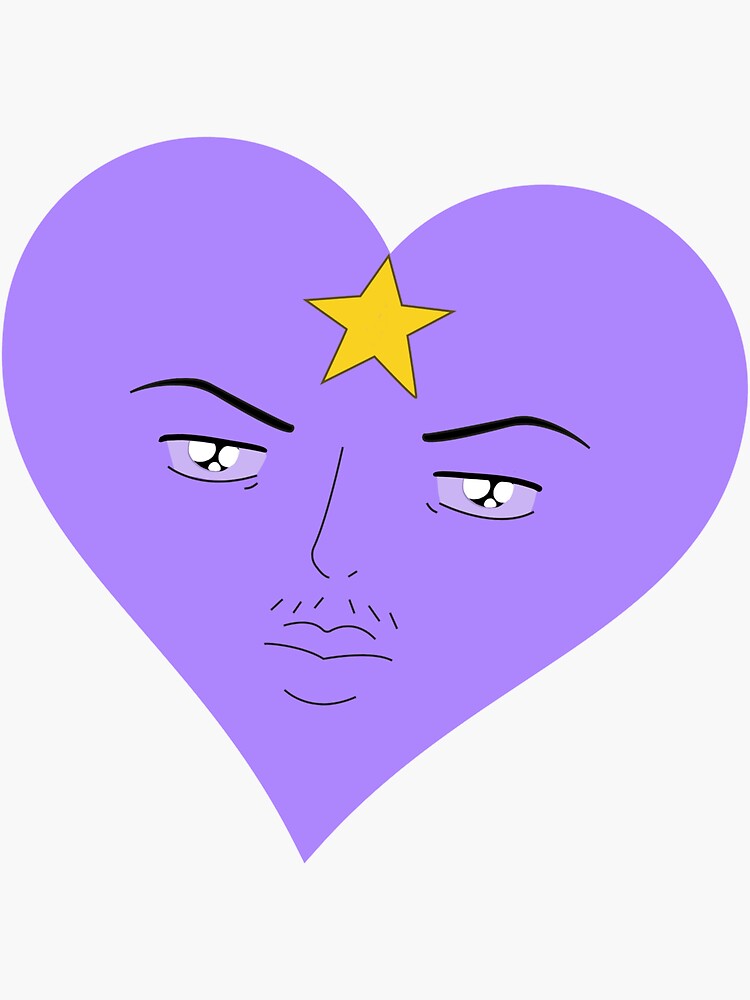 Pegatina for Sale con la obra «princesa espacial grumosa (corazón