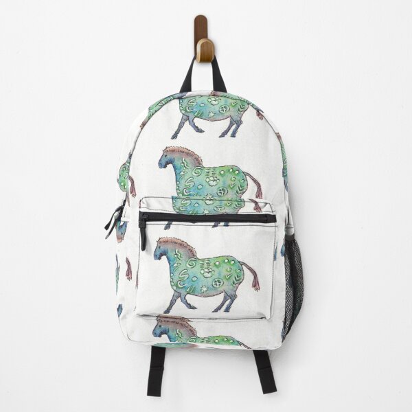 Item preview, Cave art inspired abstract fat pony designed and sold by CrittersByLola.