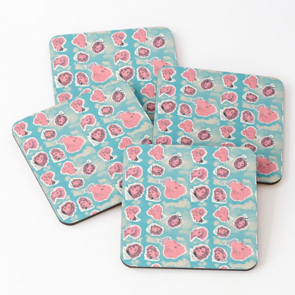 Item preview, Blue Skies, Pink Faces designed and sold by Panic Jewelry & Things.