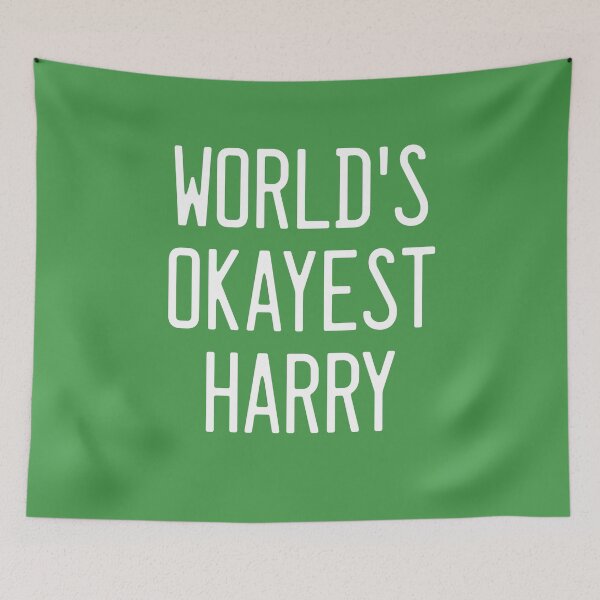 Item preview, World's Okayest Harry designed and sold by TimespunThreads.