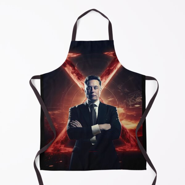 Item preview, A highly dynamic poster of Elon Musk in the style of vibrant and high energy superhero imagery designed and sold by AI-Only Creations.