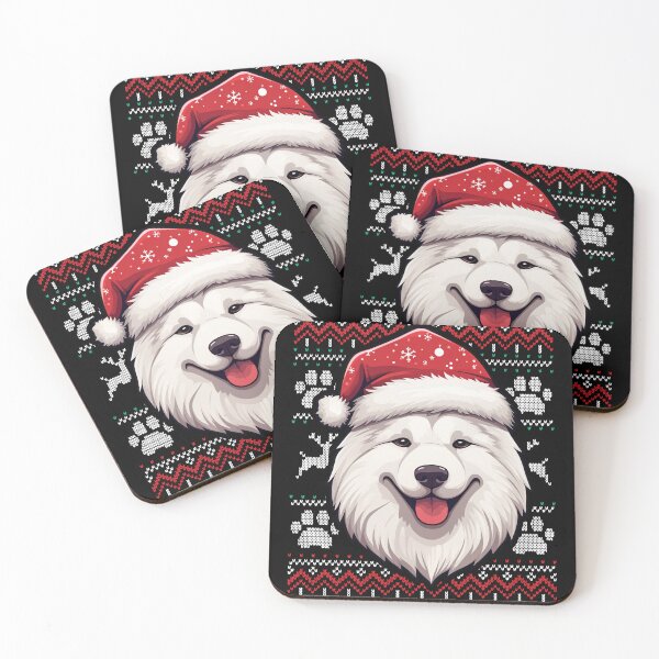 Item preview, Samoyed Ugly Sweater Christmas designed and sold by rafaeltto.