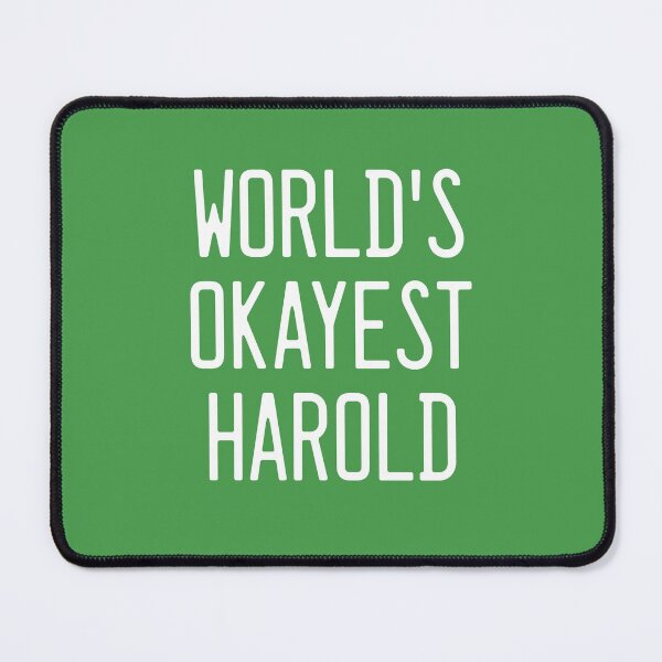 Item preview, World's Okayest Harold designed and sold by TimespunThreads.
