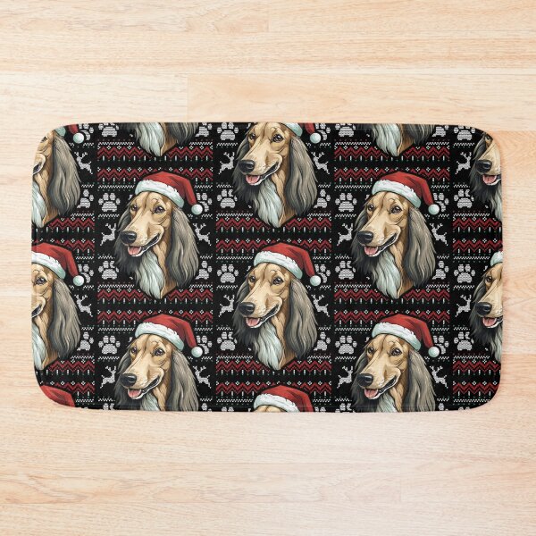 Item preview, Saluki Ugly Sweater Christmas designed and sold by rafaeltto.